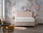 Upholstered Bed RELAX NEW with mattress - Beige