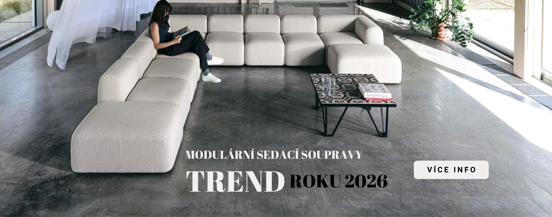 Modulární sedací soupravy
