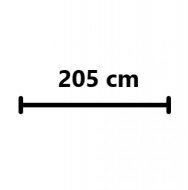 205 cm