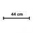 44 cm