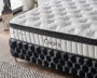 Čalouněná postel CAPRA s matrací - antracit