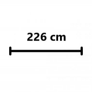 226 cm