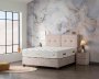 Upholstered Bed RELAX NEW with mattress - Beige