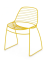 Židle Clip - žlutá