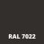 RAL 7022