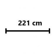 221 cm