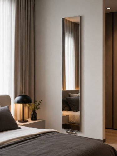 Designové radiátory Ice Mirror | Topný panel se zrcadlem