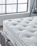 Čalouněná postel ELEGANCE NEW s matrací - světle šedá - Rozměr: 100 × 200 cm