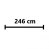 246 cm