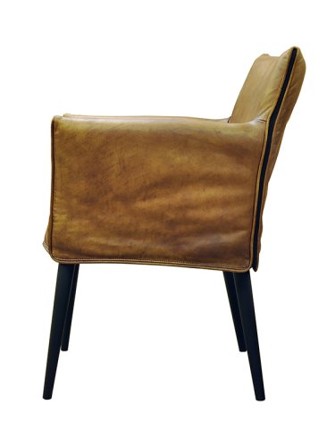 Pure Furniture - židle Charles Cubic s područkami