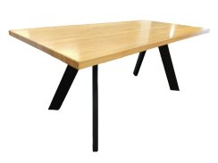 SPINVALIS - Jídelní stůl z masivu WALLIS STANDARD - dub lak