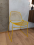 DONAR - Židle Clip - žlutá