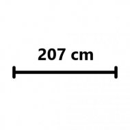 207 cm