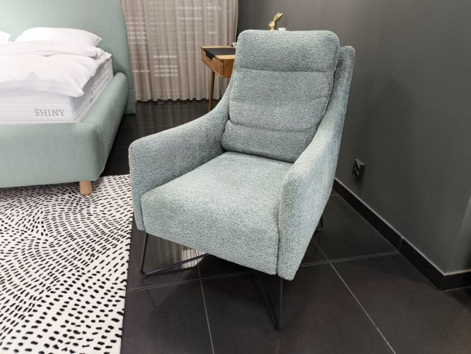 GMP - Křeslo Retiro - světle tyrkysové