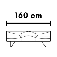 160 x 51 x 70 cm