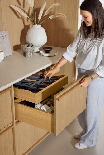 Ballerina Küchen - Kuchyňská sestava RESOPAL PRO 32011 - Japandi