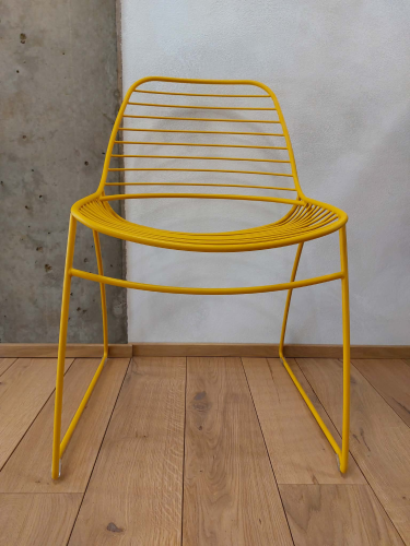 DONAR - Židle Clip - žlutá