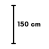 150 cm