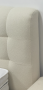 Čalouněná postel COSY s matrací - béžová
