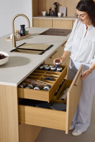 Ballerina Küchen - Kuchyňská sestava RESOPAL PRO 32011 - Japandi