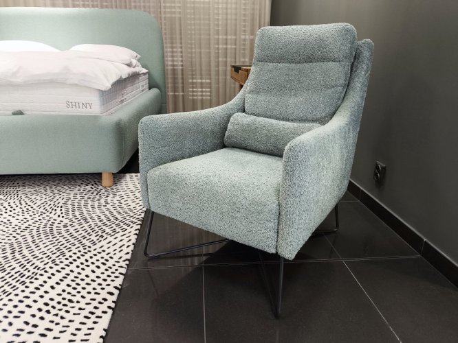 GMP - Křeslo Retiro - světle tyrkysové