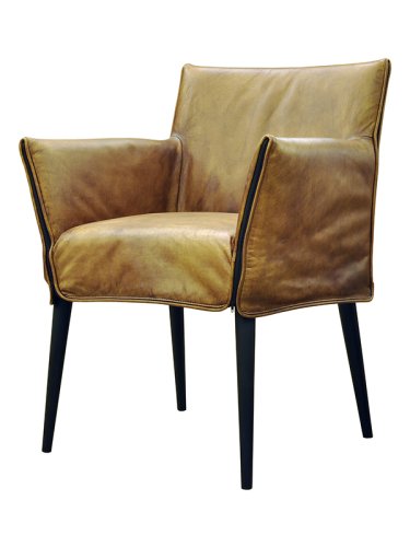 Pure Furniture - židle Charles Cubic s područkami