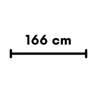 166 cm