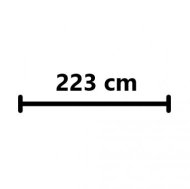 223 cm