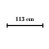 113 cm