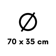 Ø70 x 35 cm