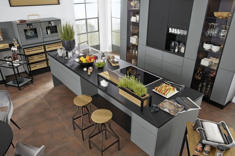 Ballerina Küchen - Kuchyňská sestava RESOPAL-PRO 31016