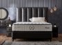 Čalouněná postel PRADA s matrací - černá