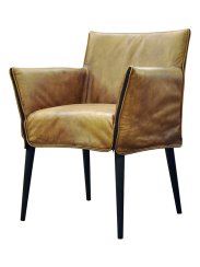 Pure Furniture - židle Charles Cubic s područkami