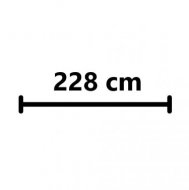 228 cm
