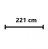 221 cm